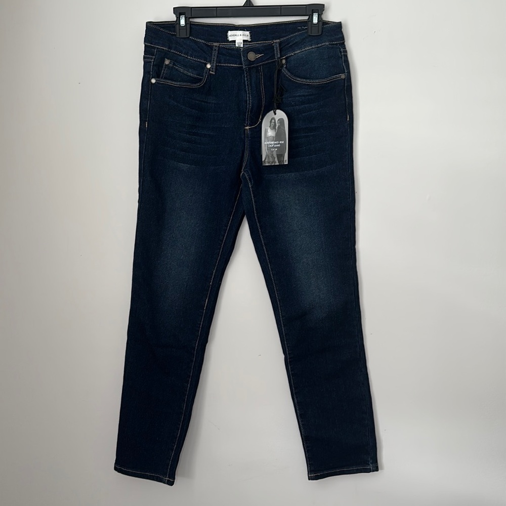 Kendall and Kylie Kontent Mid Rise Jeans